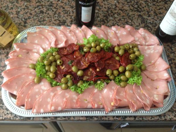 Aufschnittplatte